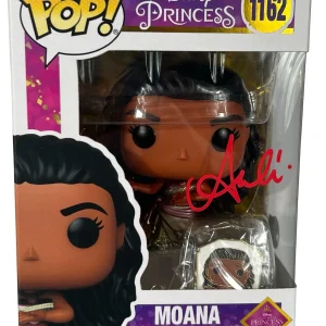 Auliʻi Cravalho Signed Moana Funko Pop Disney Princess Autograph Beckett COA