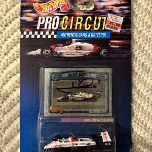 Indianapolis 500 1:64 DieCast Signed Mario Andretti Indy Car Autographed