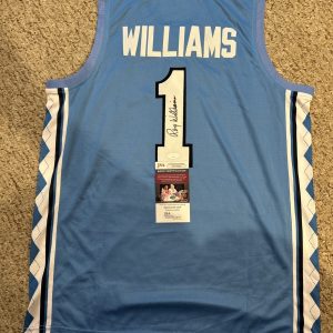 NORTH CAROLINA TAR HEELS- ROY WILLIAMS SIGNED AUTOGRAPH JERSEY JSA COA COACH UNC