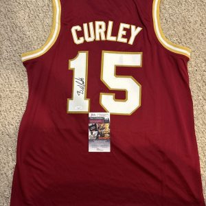BOSTON COLLEGE EAGLES- BILL CURLEY SIGNED AUTOGRAPH JERSEY JSA COA BASKETBALL