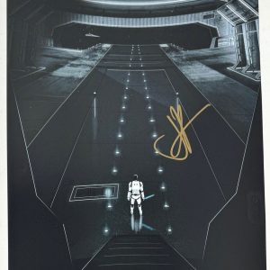 JJ Abrams Signed Autograph Star Wars The Force Awakens Movie Poster J.J. JSA COA