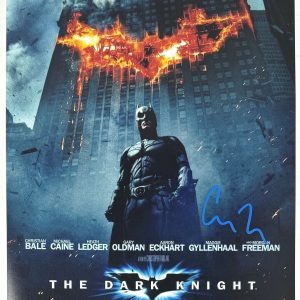 Christopher Nolan Signed Autograph The Dark Knight 12x18 Movie Poster BAS COA