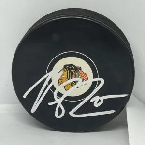 Viktor Stalberg signed Chicago Blackhawks Puck autographed Hawks #1
