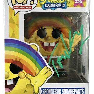 Tom Kenny Signed Spongebob Squarepants Funko Pop #558 Autograph Beckett COA