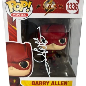 Andy Muschietti Signed The Flash Barry Allen Funko Pop #1336 Autograph BAS COA