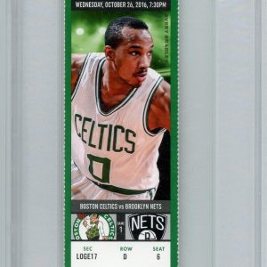 NBA Finals MVP Jaylen Brown Boston Celtics NBA Debut Ticket 10/26/16 PSA 9