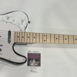 ANDREA BOCELLI SIGNED CUSTOM ELECTRIC GUITAR ITALIAN TENOR LEGEND JSA COA