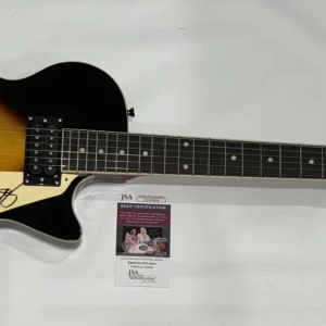 ALDO NOVA SIGNED SUNBURST DLP ELECTRIC GUITAR VERY RARE JSA COA