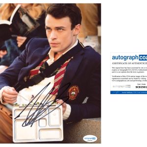 Thomas Doherty ‘Gossip Girl’ Signed Actor ‘Max Wolfe’ ACOA