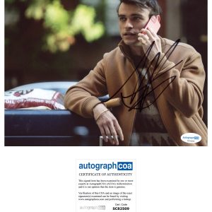 Thomas Doherty ‘Gossip Girl’ Signed Actor ‘Max Wolfe’ ACOA