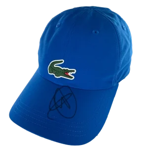 Novak Djokovic Signed Autograph Tennis Cap Hat - Wimbledon Champion Beckett COA