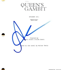 Anya Taylor Joy Signed Autograph The Queen's Gambit Full Pilot Script Screenplay