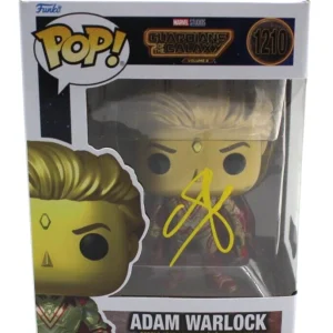Will Poulter Signed Funko Pop 1210 Adam Warlock w/Beckett COA BM61817 *Swap*