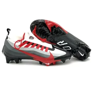 Nike Vapor Edge Pro 360 DV0778-002 Mens Size 9 Black Red Football Cleats