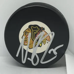 Viktor Stalberg signed Chicago Blackhawks Puck autographed Hawks #3
