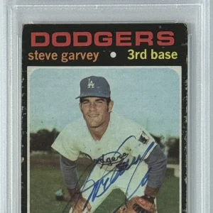 1971 Topps Steve Garvey Signed RC Rookie Card PSA DNA COA Autographed Certified