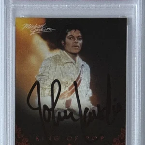 2011 Panini Michael Jackson Thriller John Landis SIGNED PSA DNA COA Autographed