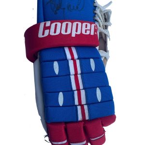 Bobby Smith Signed Vintage Montreal Canadiens Cooper Glove JSA COA