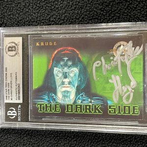 Christopher Lloyd Signed 2000 Star Trek Cinema "Kruge" Card #3 BAS Certified
