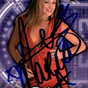 Maria Kanellis Signed 2006 Topps WWE Card #17