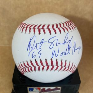 ART SHAMSKY 69 WORLD CHAMPS SIGNED AUTOGRAPHED M.L. BASEBALL BECKETT