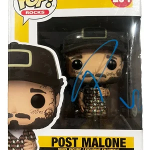 Post Malone signed (Pop Rocks) #254 Funko Pop PSA/DNA AN61456