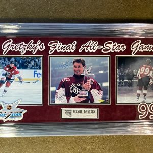 Wayne Gretzky Signed New York Rangers 1999 All Star Framed 8x10 Photo JSA UDA