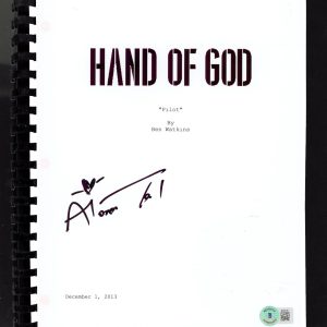 Alona Tal Hand Of God Authentic Signed Movie Script Autographed BAS #BK02181