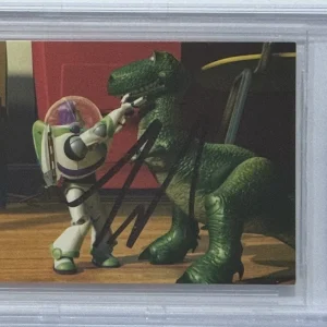 1995 SKYBOX TOY STORY TIM ALLEN SIGNED BAS BECKETT COA AUTOGRAPH BUZZ LIGHTYEAR