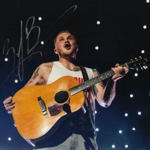 Zach Bryan Signed Autograph 11x14 Photo - Great American Bar Scene w/ JSA COA