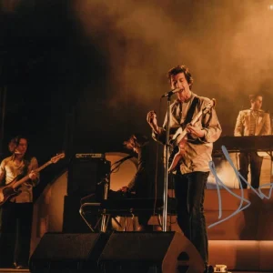 Alex Turner Arctic Monkeys Signed Autograph 11x14 Photo - AM Humbug Beckett COA