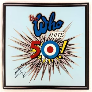 Pete Townshend Signed Autograph The Who Hits 50 Concert Tour Program Book w/ JSA