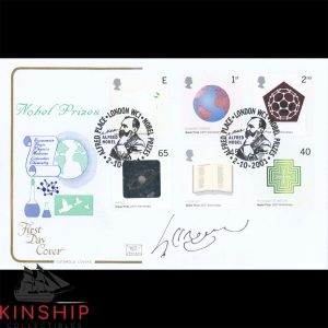 Dalai Lama signed Nobel Prizes Envelope JSA LOA Rare Bold Auto Z1854