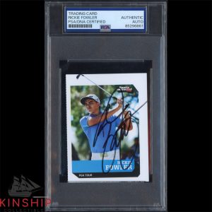 Rickie Fowler signed 2016 Sports Illustrated Card PSA DNA PGA Masters Auto C3245