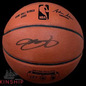 LeBron James signed Spalding NBA Basketball JSA LOA Lakers Heat HOF Auto A3370