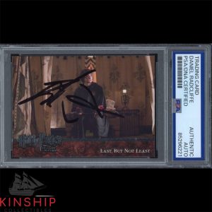 Daniel Radcliffe signed Artbox Trading Card PSA DNA Slab Harry Potter Auto C3285