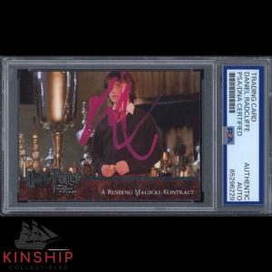 Daniel Radcliffe signed Artbox Trading Card PSA DNA Slab Harry Potter Auto C3276