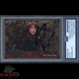 Daniel Radcliffe signed Artbox Trading Card PSA DNA Slab Harry Potter Auto C3277