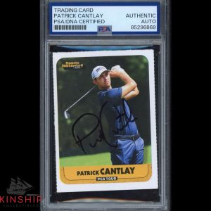 Patrick Cantlay signed 2021 Sports Illustrated Kids Rookie Card PSA Auto C3321
