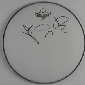 Fall Out Boy JSA Signed Autograph Drum Head 12"