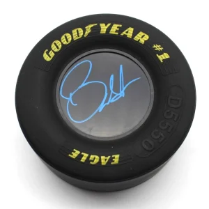 Bubba Wallace Signed NASCAR Mini Good Year Racing Tire BECKETT COA BN71161