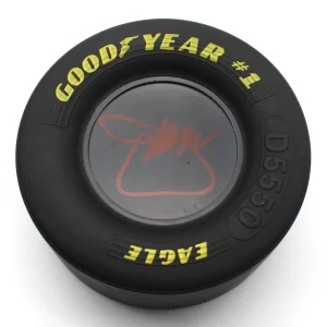 Joe Gibbs Signed NASCAR Mini Good Year Racing Tire Redskins BECKETT COA BN71169