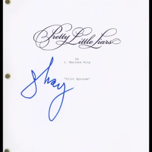 Shay Mitchell "Pretty Little Liars" AUTOGRAPH Signed Pilot Episode Script ACOA