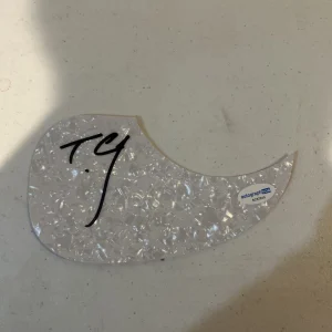 TYLER CONNOLLY SIGNED AUTOGRAPH ACOUSTIC PICKGUARD THEORY OF A DEADMAN ACOA