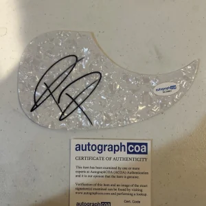 DALTON DOVER SIGNED AUTOGRAPH ACOUSTIC PICKGUARD ACOA GUITAR COUNTRY