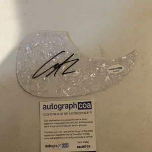 COOPER ALAN SIGNED AUTOGRAPH ACOUSTIC PICKGUARD GUITAR ACOA COUNTRY