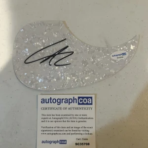 COOPER ALAN SIGNED AUTOGRAPH ACOUSTIC PICKGUARD GUITAR ACOA COUNTRY