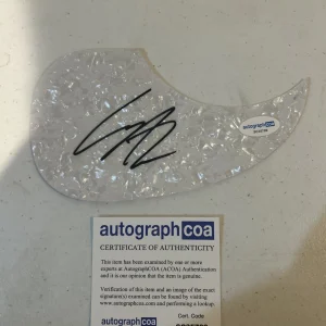 COOPER ALAN SIGNED AUTOGRAPH ACOUSTIC PICKGUARD GUITAR ACOA COUNTRY