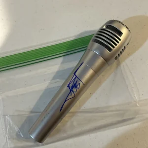 ICE T SIGNED AUTOGRAPH MICROPHONE ACOA RAP LAW & ORDER BODY COUNT