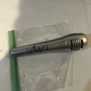 TAMEKA TINY COTTLE SIGNED AUTOGRAPH MICROPHONE ACOA XSCAPE HIP HOP